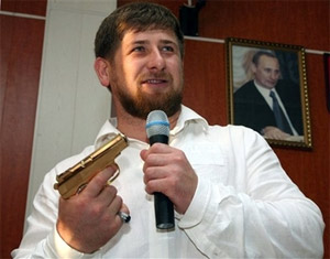 Ramzan Kadirov w. gun